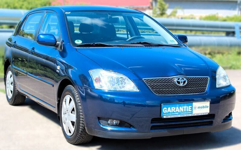 Blau Gebraucht 2003 Toyota Corolla Sol Limousine | 4.990 € (Fairer Preis) - Bild 1/4