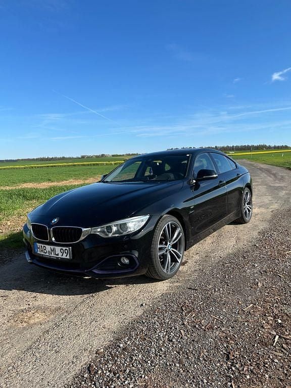Gebraucht BMW 420 Gran Coupé Sport Line 184 PS (135 kW) 2015 Schwarz Coupé