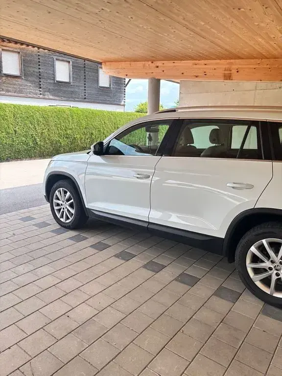 Gebraucht Skoda Kodiaq Style 150 PS (110 kW) 2018 Weiß SUV