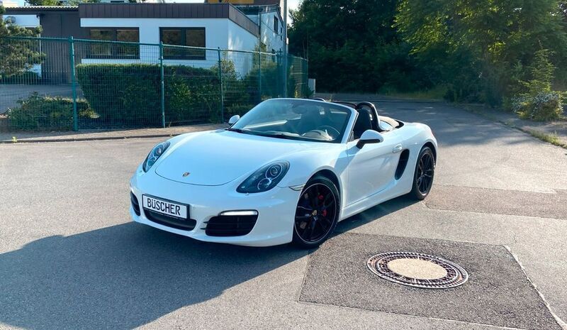 Weiß Gebraucht 2012 Porsche Boxster S Cabrio | 46.981 € (Teuer) - Bild 1/4