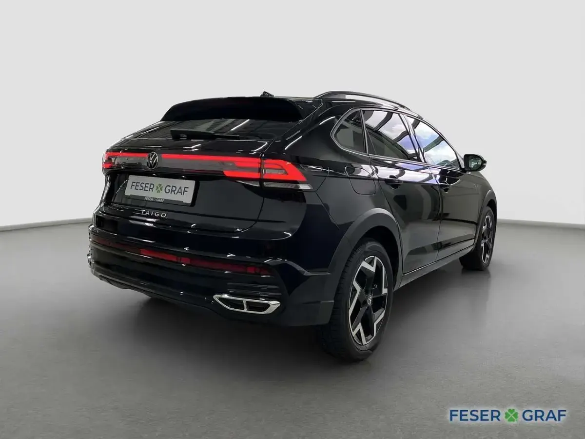 Gebraucht VW Taigo R-line 116 PS (85 kW) 2025 Schwarz SUV