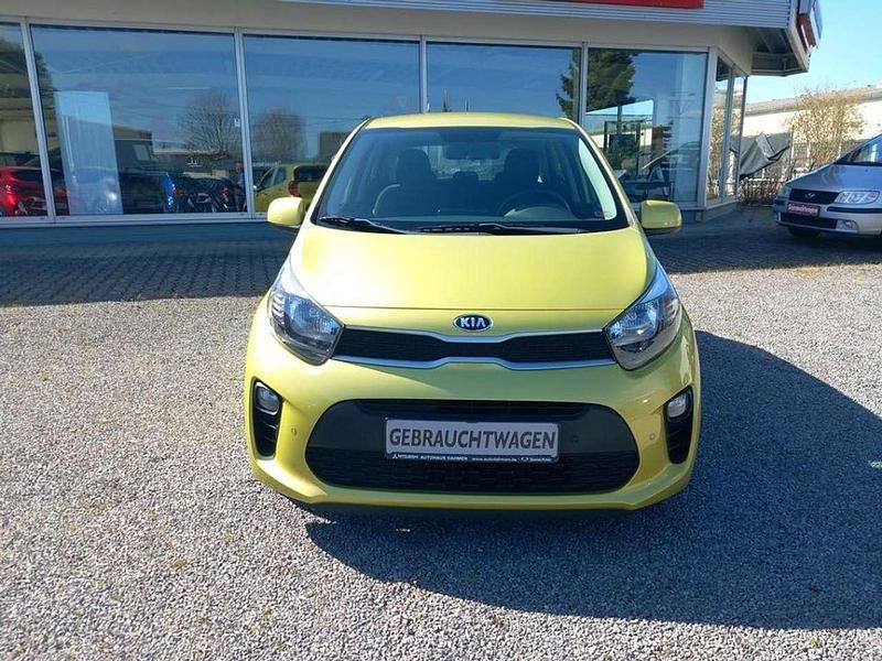 Gebraucht Kia Picanto Edition 7 67 PS (49 kW) 2018 (l2e) lime light met. Kleinwagen