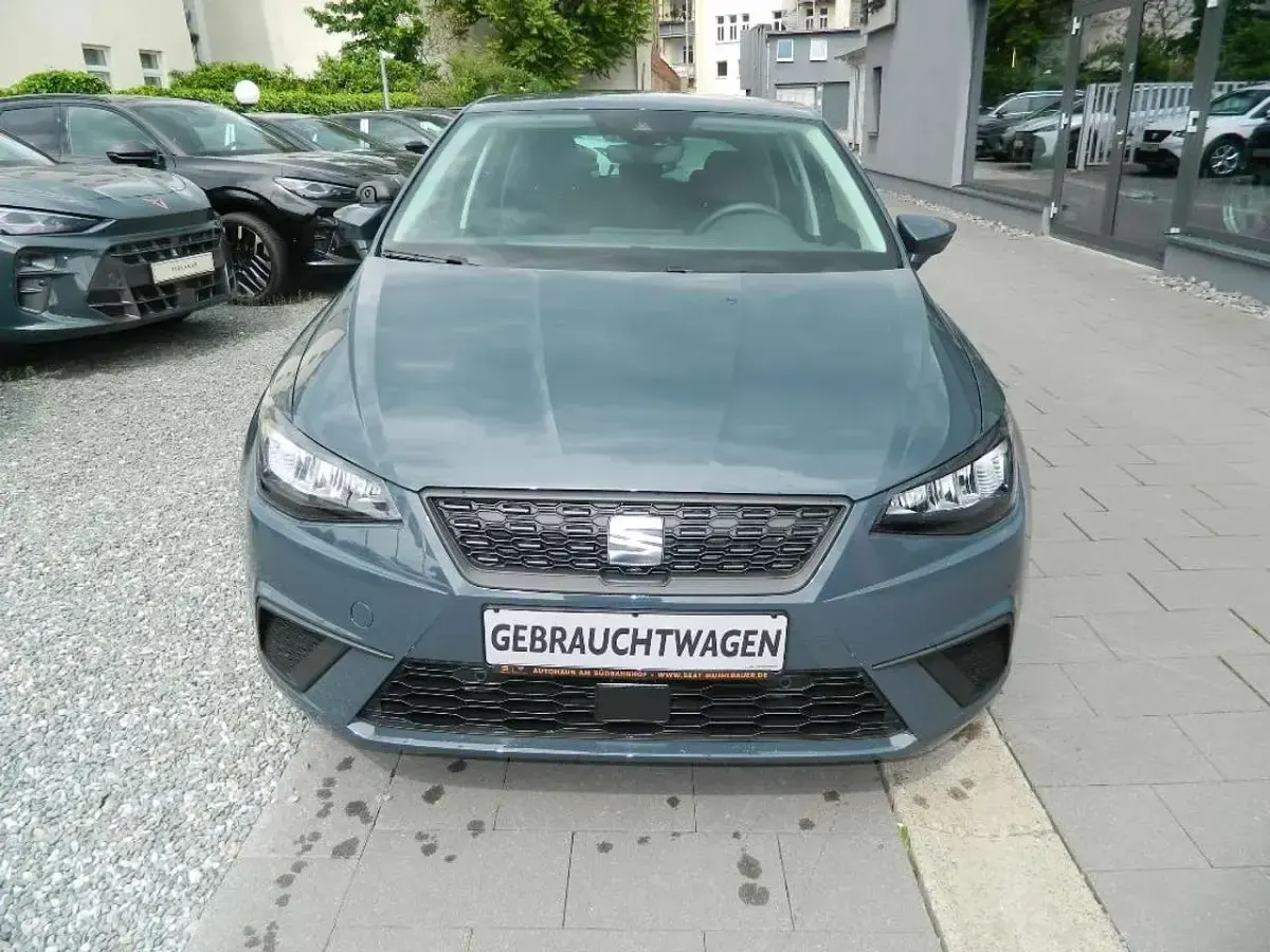 Neu Seat Ibiza Style 116 PS (85 kW) 2025 Fjordblau Kleinwagen