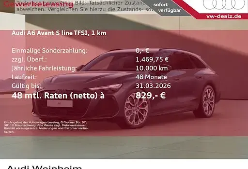 Używany Audi A6 Advanced 367 KM (269 kW) 2026 Kombi