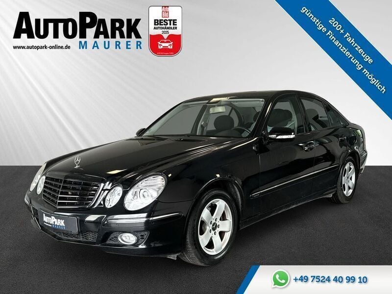 Schwarz Gebraucht 2006 Mercedes E220 Limousine | 6.498 € (Fairer Preis) - Bild 1/4