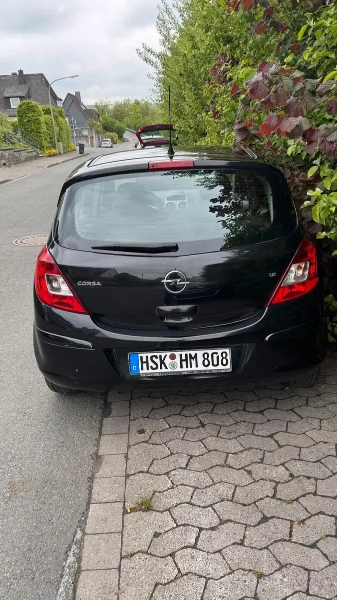 Gebraucht Opel Corsa 80 PS (58 kW) 2008 Schwarz Kleinwagen