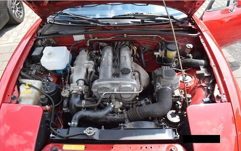 Gebraucht Mazda MX5 116 PS (85 kW) 1992 Rot Cabrio