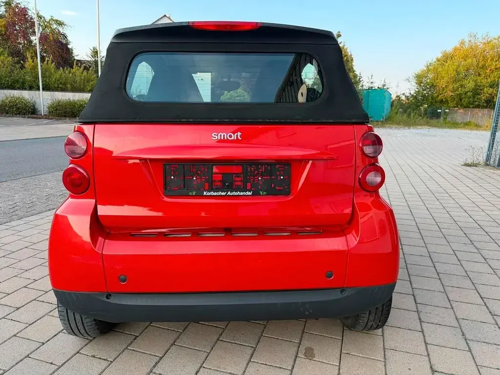Gebraucht Smart ForTwo Cabrio Basis 71 PS (52 kW) 2007 Orange Cabrio