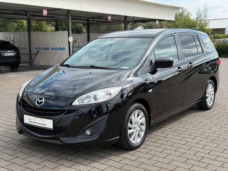Schwarz Gebraucht 2011 Mazda 5 Center-Line Van / Kleinbus | 4.590 € (Fairer Preis) - Bild 1/4
