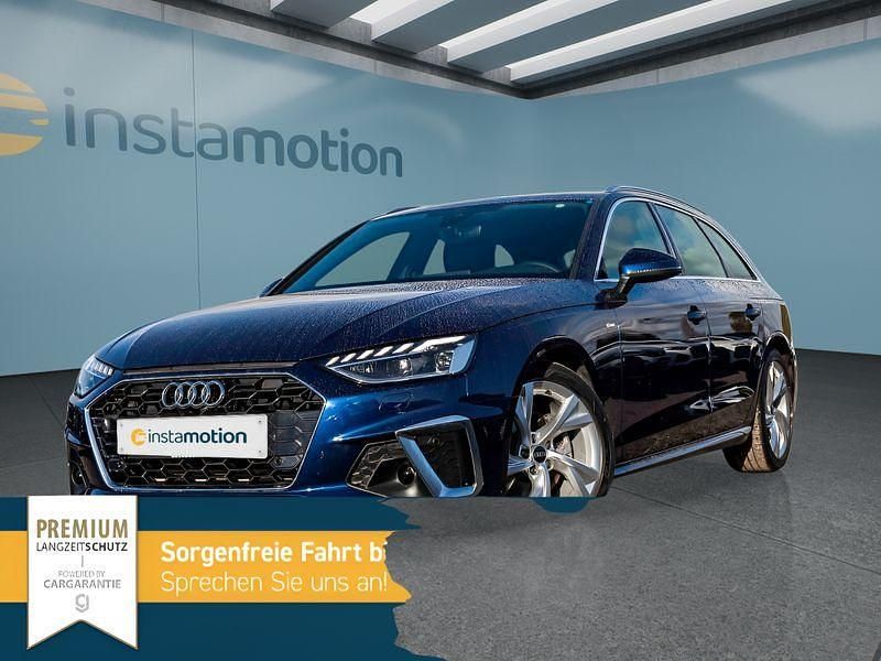 Blau Gebraucht 2021 Audi A4 S-Line Kombi | 27.599 € (Fairer Preis) - Bild 1/4