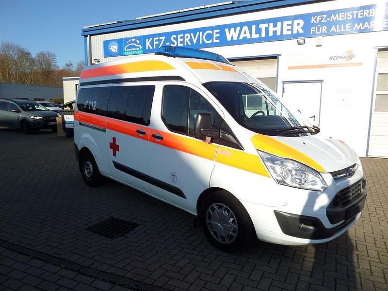 Gebraucht Ford Transit Custom 131 PS (96 kW) 2018 Weiß Van / Kleinbus