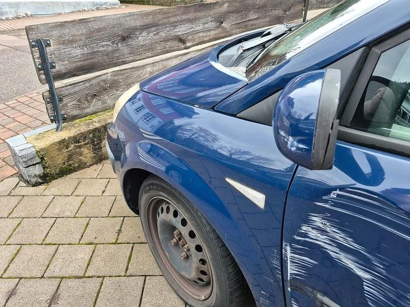 Gebraucht Renault Scénic II 135 PS (99 kW) 2004 Blau Van / Kleinbus