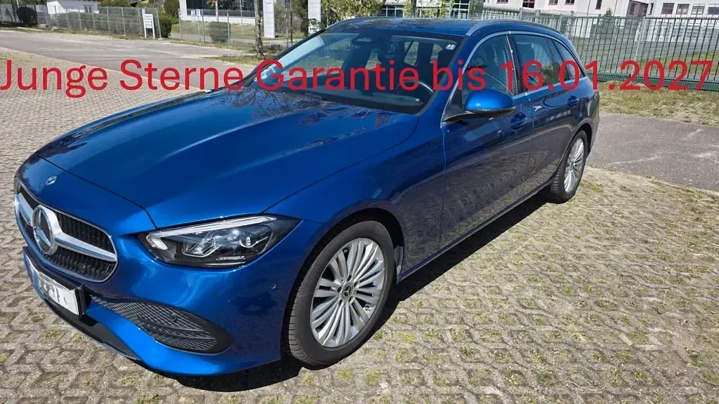 Gebraucht Mercedes C200 Advanced Plus 204 PS (150 kW) 2023 Blau Kombi