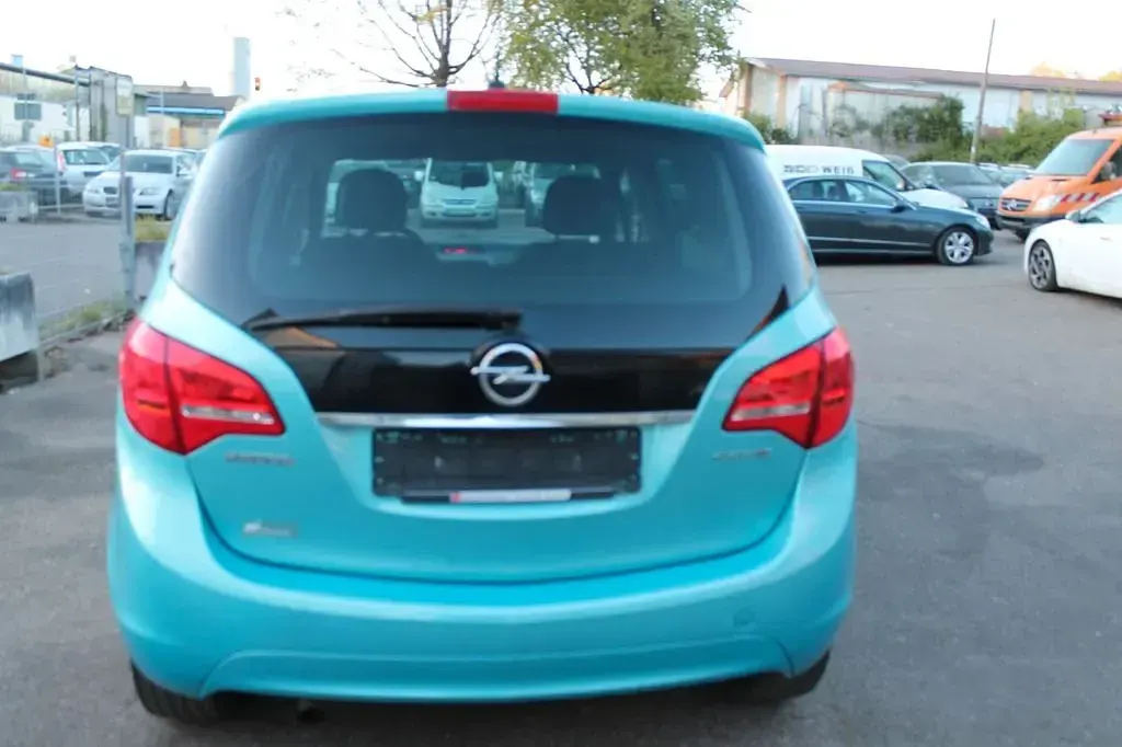Gebraucht Opel Meriva Design Edition 120 PS (88 kW) 2011 Blau Van / Kleinbus