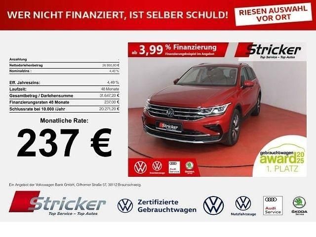 Gebraucht VW Tiguan Elegance 245 PS (180 kW) 2022 Rot SUV