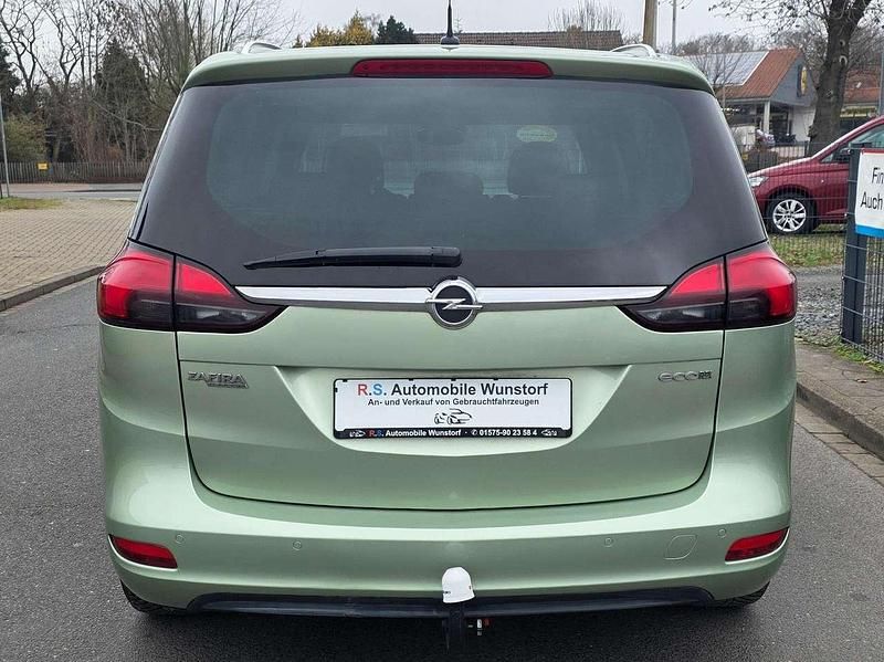 Gebraucht Opel Zafira Tourer Edition 131 PS (96 kW) 2012 Fresh mint Van / Kleinbus