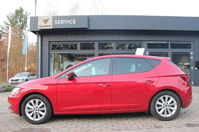 Gebraucht Seat Leon Ecomotive 116 PS (85 kW) 2019 Desire rot Limousine