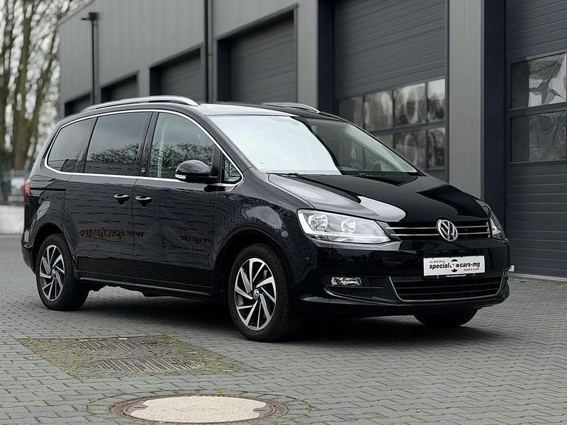Gebraucht VW Sharan Sound 184 PS (135 kW) 2017 Schwarz Van / Kleinbus