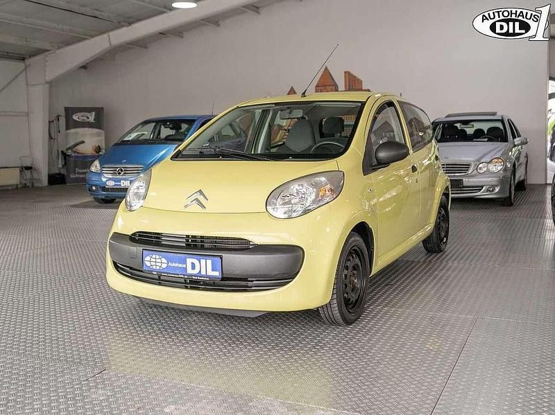Gebraucht Citroën C1 Advance 68 PS (50 kW) 2008 Lack gelb ra/deckende lackierung Kleinwagen
