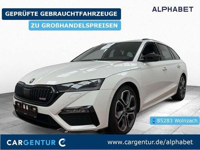 Candy weiss uni Gebraucht 2022 Skoda Octavia RS Kombi | 27.790 € (Guter Preis) - Bild 1/2