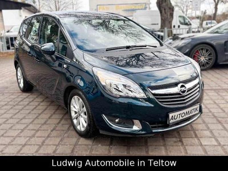 Gebraucht Opel Meriva Style 120 PS (88 kW) 2014 Grün Van / Kleinbus