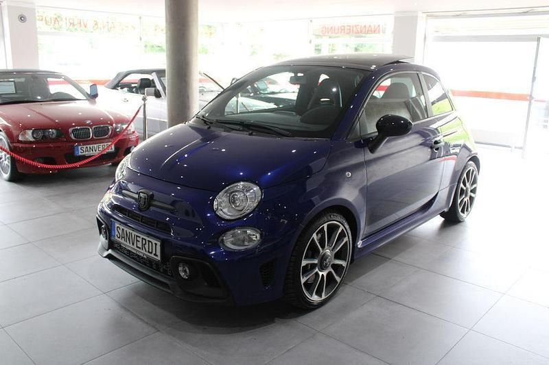 Blau Gebraucht 2018 Abarth 595C Competizione Cabrio | 15.990 € (Fairer Preis) - Bild 1/4