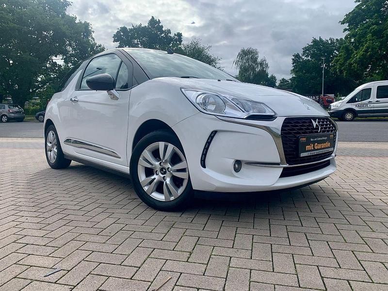 Weiß Gebraucht 2017 Citroën DS3 Cabriolet Cabrio | 6.999 € (Fairer Preis) - Bild 1/4