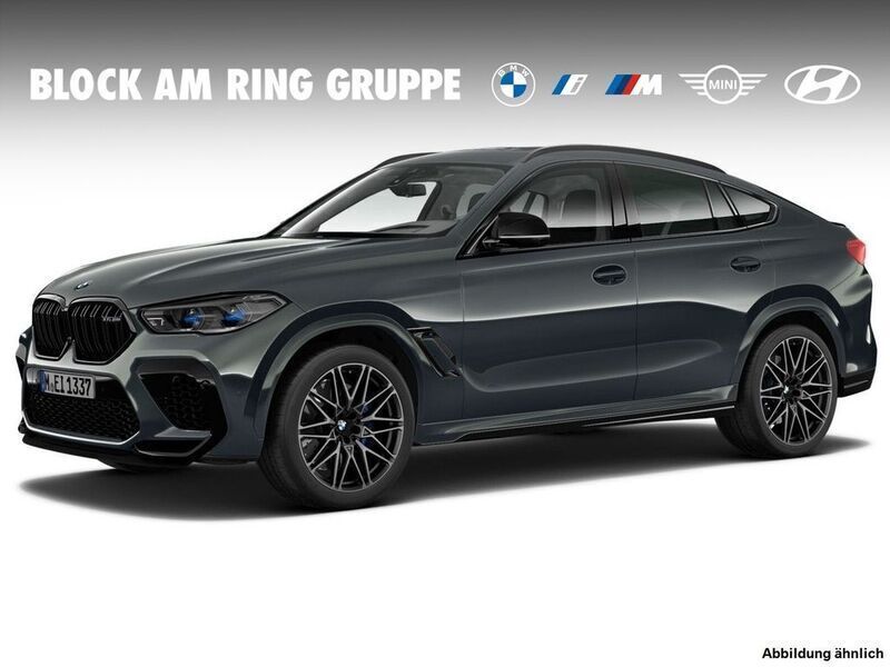 Grau Gebraucht 2021 BMW X6 M Competition Edition SUV | 79.950 € (Superpreis) - Bild 1/4
