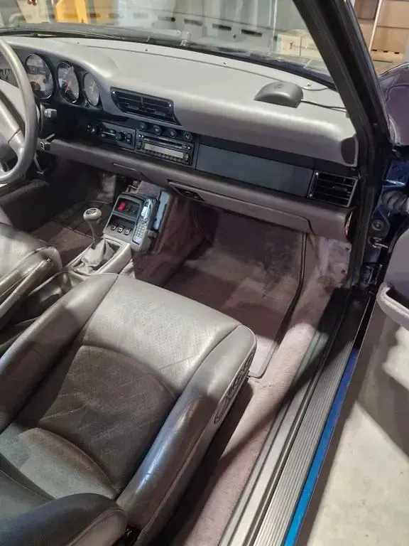 Gebraucht Porsche 993 286 PS (210 kW) 1997 Blau Cabrio
