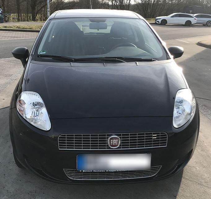 Gebraucht Fiat Punto 65 PS (47 kW) 2009 Schwarz Kleinwagen