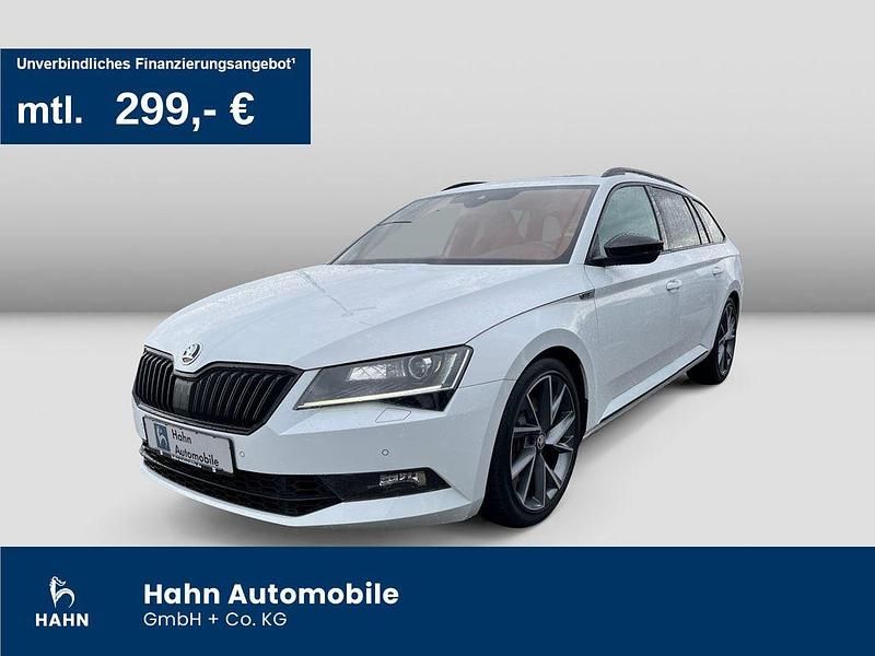 Weiß Gebraucht 2018 Skoda Superb SportLine Kombi | 22.980 € (Fairer Preis) - Bild 1/3