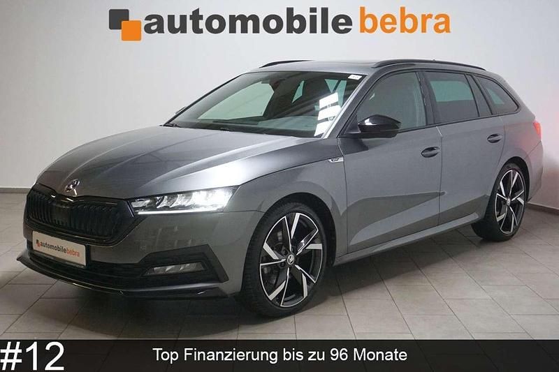Graphitegrau Gebraucht 2022 Skoda Octavia SportLine Kombi | 26.490 € (Superpreis) - Bild 1/4