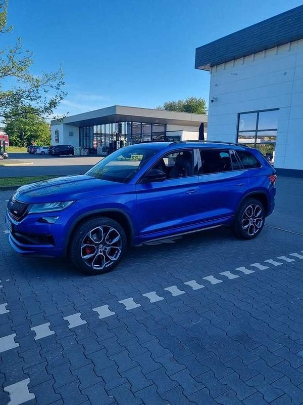 Blau Gebraucht 2019 Skoda Kodiaq RS SUV | 35.000 € (Fairer Preis) - Bild 1/3