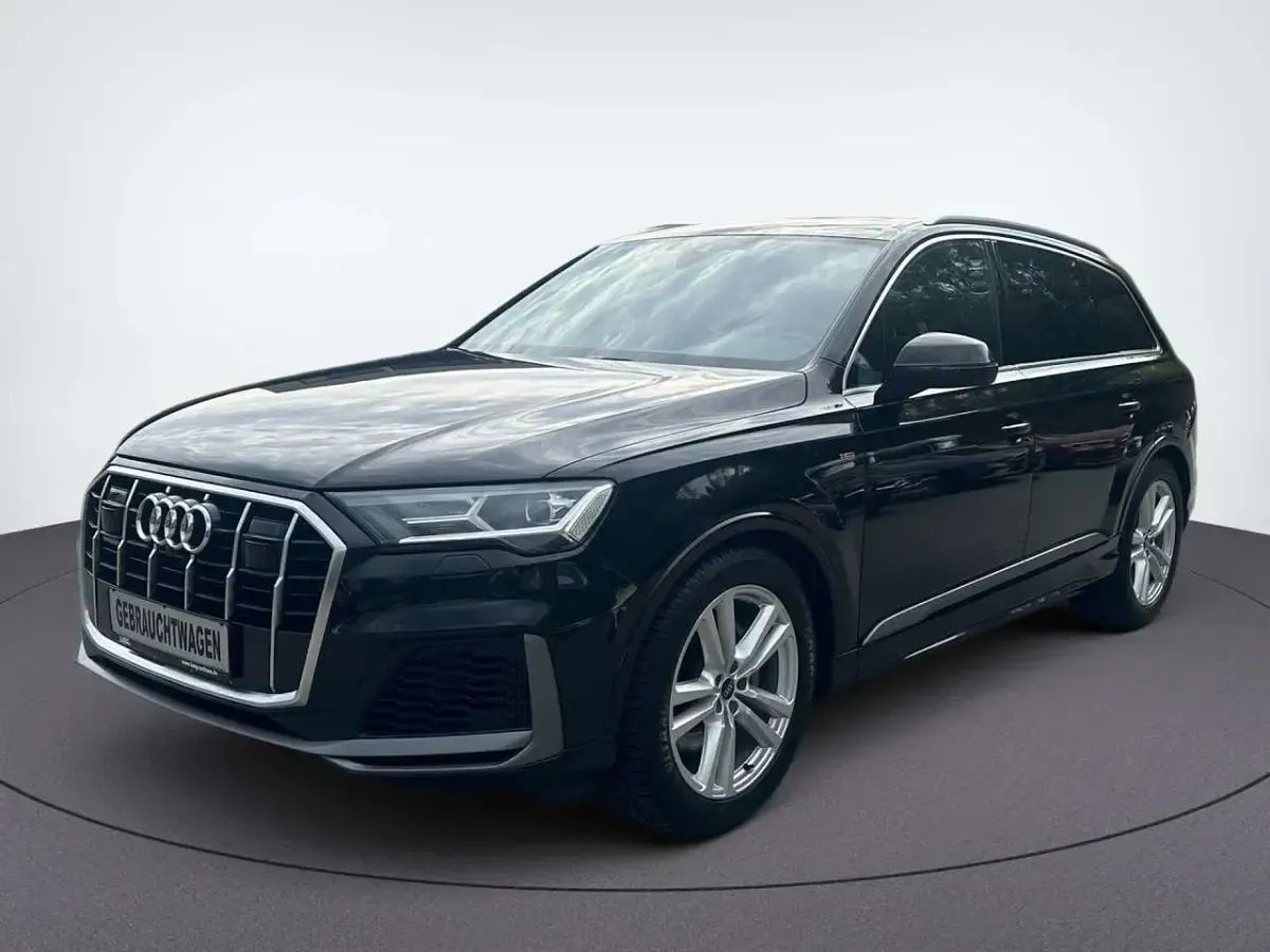 Gebraucht Audi Q7 S-Line 340 PS (250 kW) 2022 Mythosschwarz metallic SUV