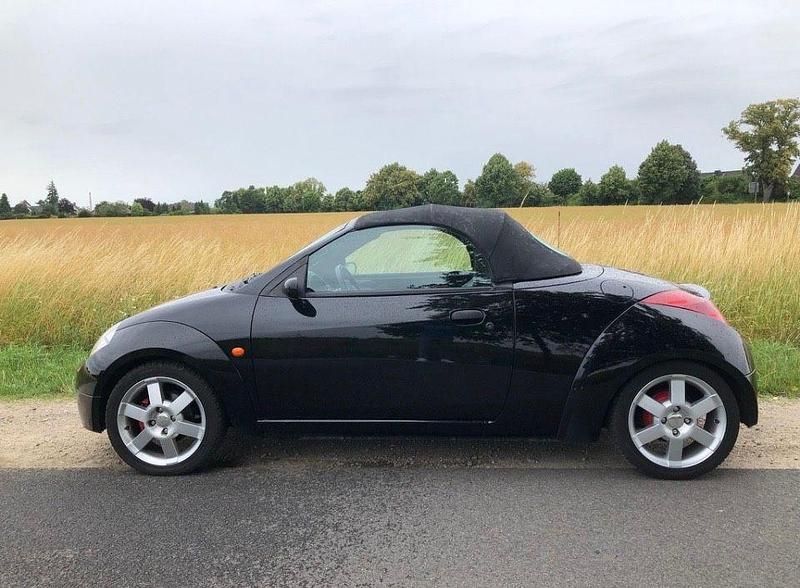 Schwarz Gebraucht 2003 Ford StreetKa Cabrio | 999 € (Superpreis) - Bild 1/4