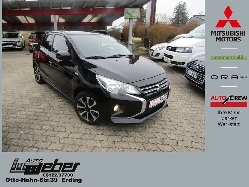 Magicschwarz (p) Gebraucht 2022 Mitsubishi Space Star Spirit+ Limousine | 13.490 € (Fairer Preis) - Bild 1/4
