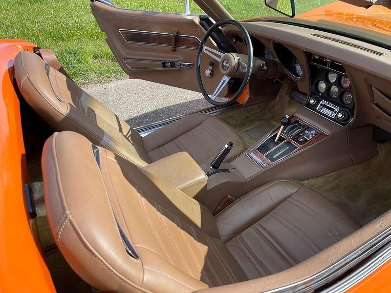 Gebraucht Corvette Stingray 250 PS (183 kW) 1973 Orange Cabrio