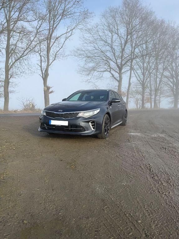 Gebraucht Kia Optima GT-Line 141 PS (103 kW) 2018 Blau Kombi