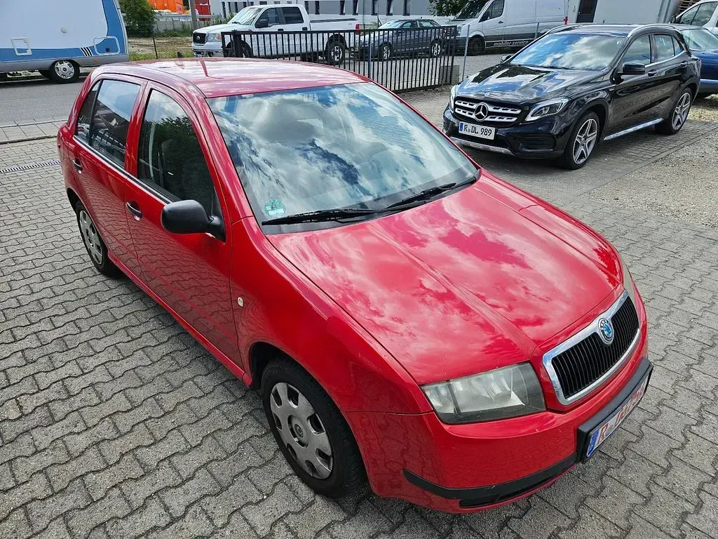 Gebraucht Skoda Fabia Comfort 54 PS (39 kW) 2003 Rot Limousine
