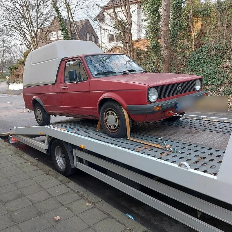 Rot Gebraucht 1992 VW Caddy Van / Kleinbus | 4.500 € - Bild 1/4