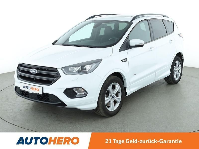 Weiß Gebraucht 2018 Ford Kuga ST-Line SUV | 17.520 € (Fairer Preis) - Bild 1/3