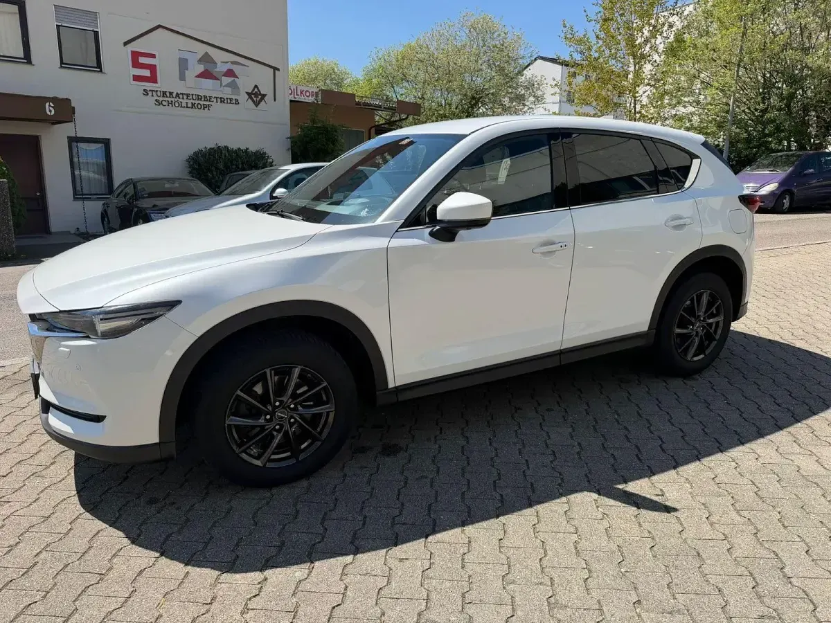 Gebraucht Mazda CX-5 Sports-Line 184 PS (135 kW) 2020 Weiß SUV