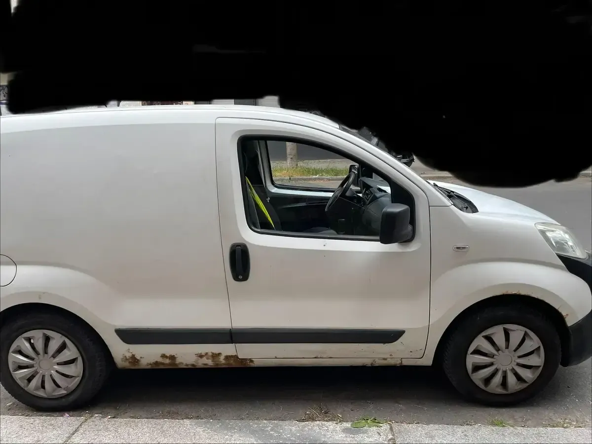 Gebraucht Fiat Fiorino 2008 Weiß Van / Kleinbus
