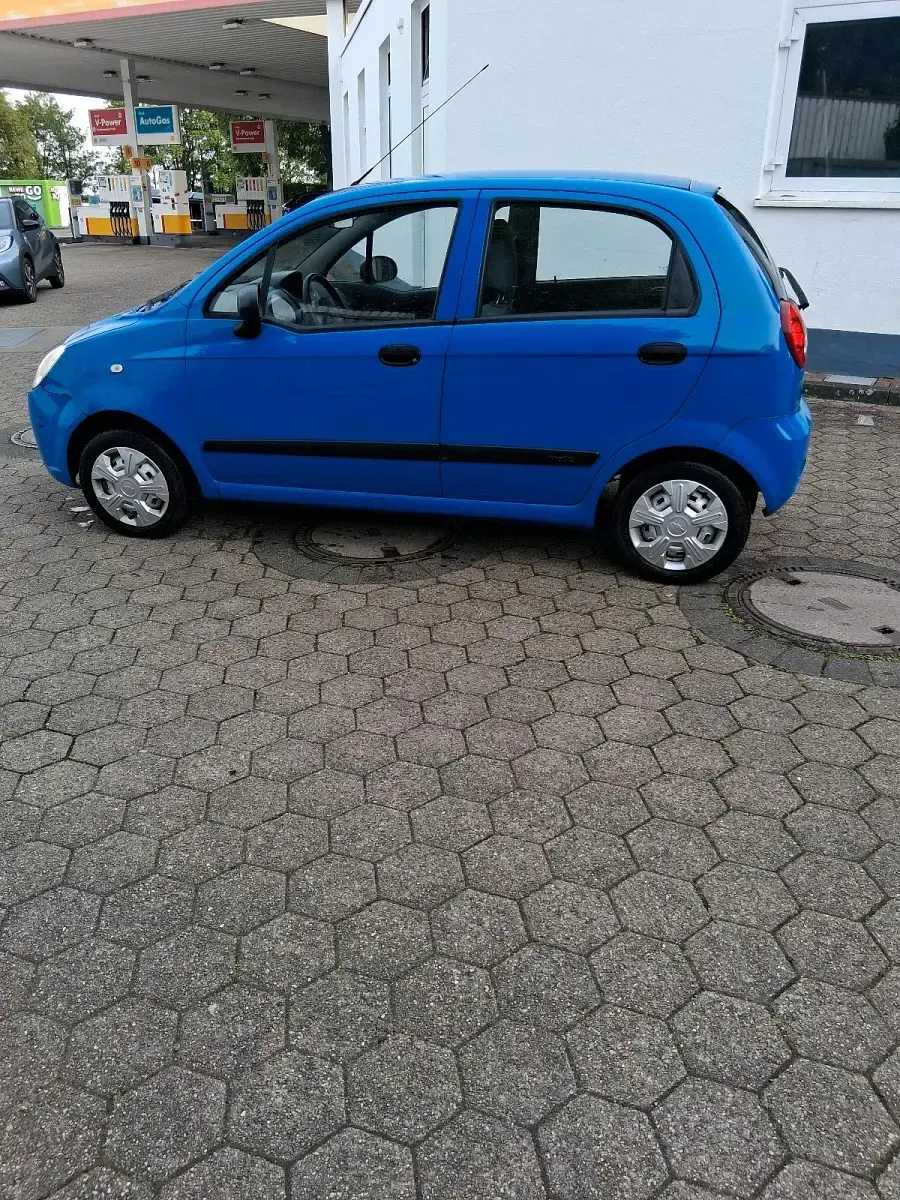 Gebraucht Chevrolet Matiz 52 PS (38 kW) 2009 Blau Kleinwagen