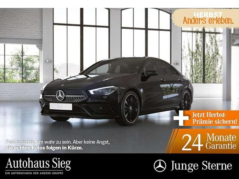 Kosmosschwarz Gebraucht 2022 Mercedes CLA250e AMG Limousine | 31.950 € (Fairer Preis) - Bild 1/2