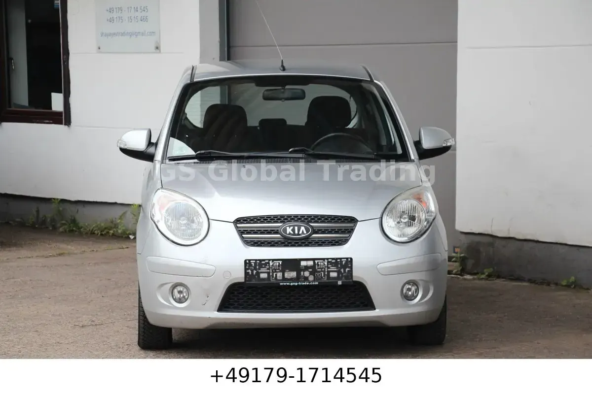 Gebraucht Kia Picanto 65 PS (47 kW) 2008 Silber Kleinwagen
