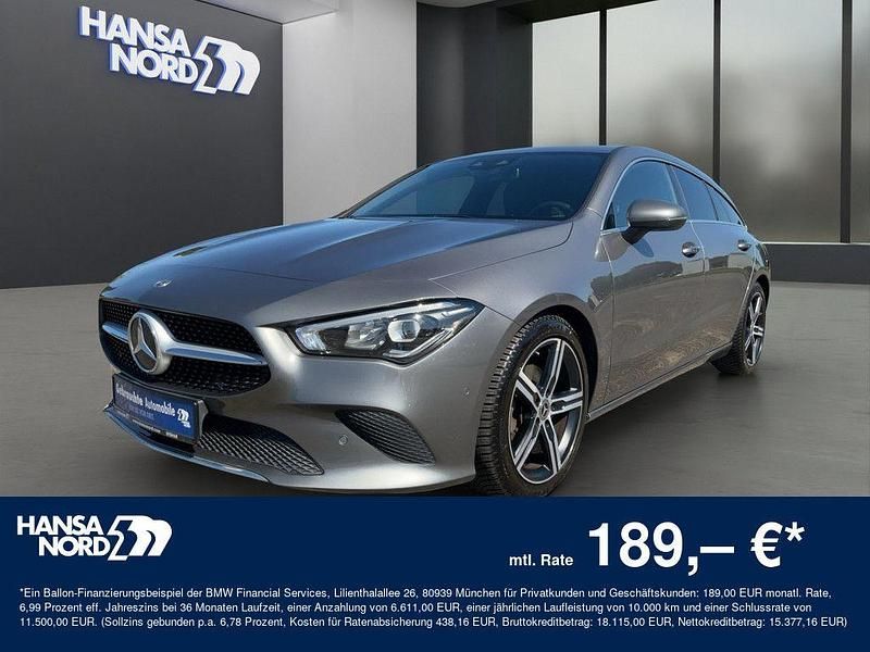 Grau Gebraucht 2021 Mercedes CLA180 Shooting Brake Kombi | 21.550 € (Fairer Preis) - Bild 1/4