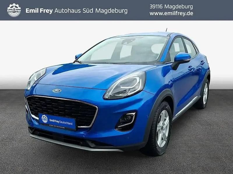 Blau Gebraucht 2024 Ford Puma Titanium SUV | 21.470 € (Superpreis) - Bild 1/4