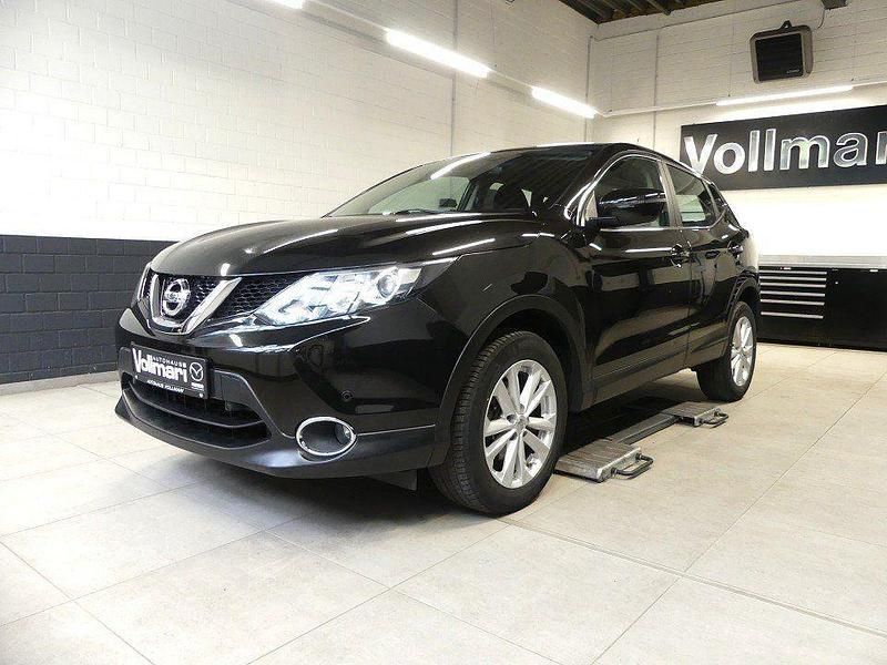 Schwarz Gebraucht 2015 Nissan Qashqai Acenta SUV | 13.490 € (Fairer Preis) - Bild 1/4