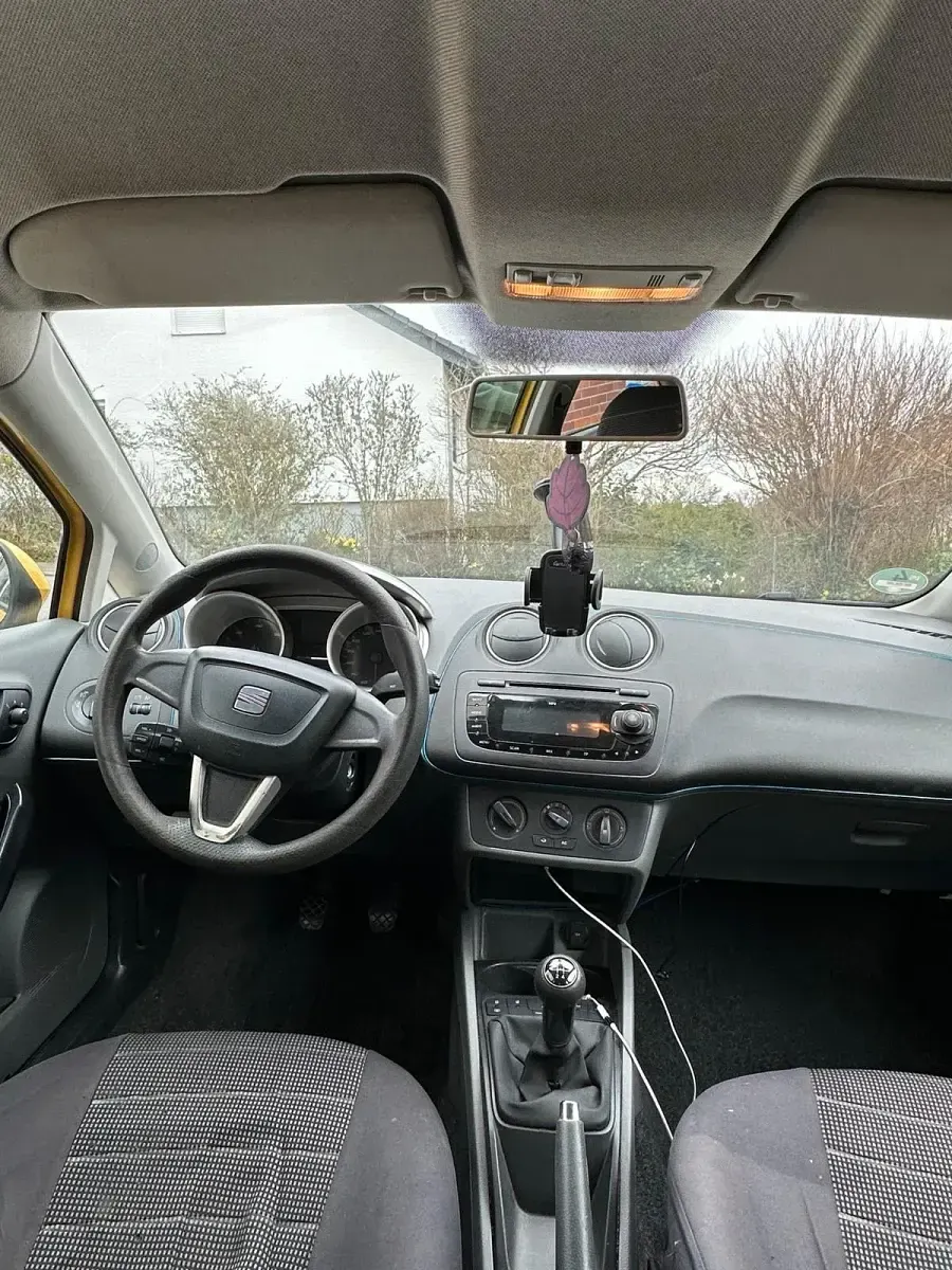 Gebraucht Seat Ibiza 80 PS (58 kW) 2009 Gelb Kleinwagen